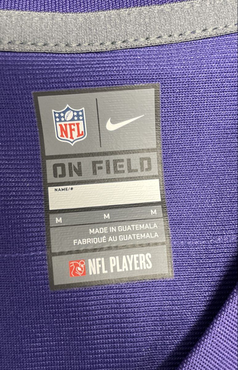 Nike Women's Baltimore Ravens NFL Jersey Purple Custom Kendra 10 Sz M