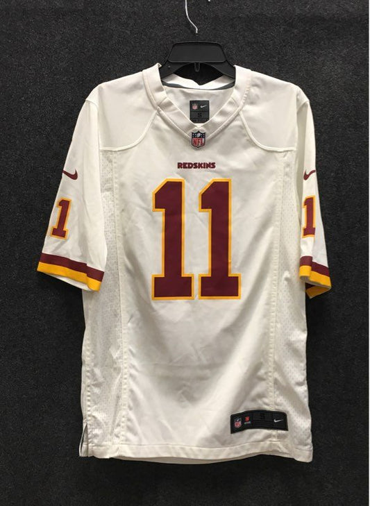 Nike Men's Washington Redskins Alex Smith #11 Jersey White Away Size S