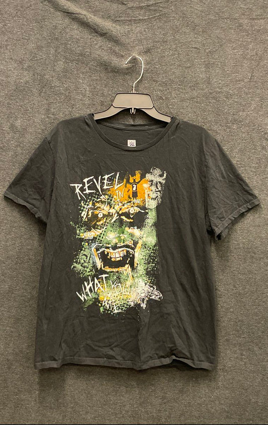 Bray Wyatt WWE Revel In What You Are White Rabbit Graphic T-Shirt Sz L