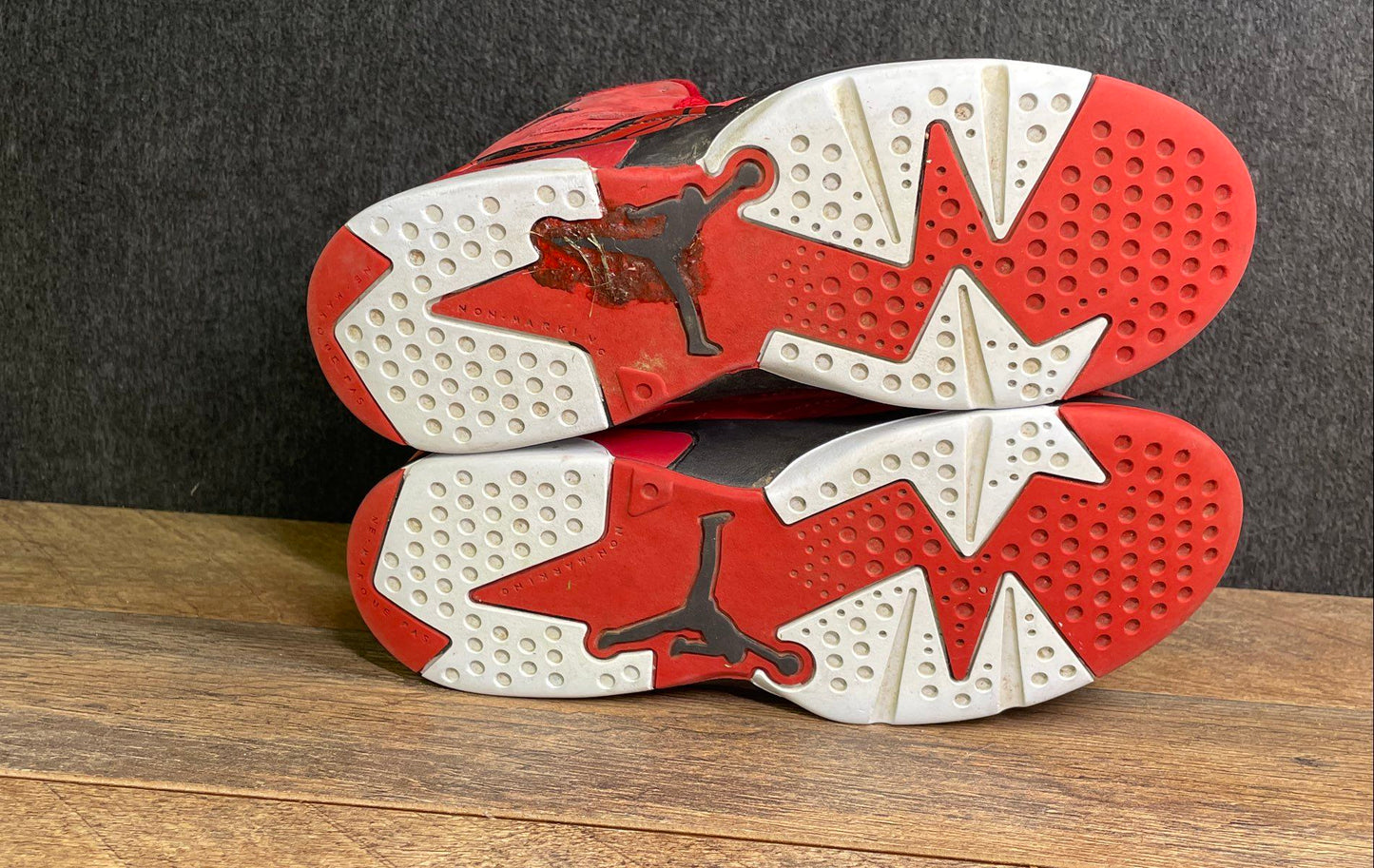 Boy's Nike Jordan Jumpman MVP Red/black Sneaker Size 2Y
