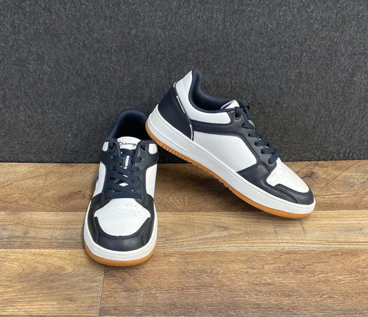 Champion RD18 2.0 Low GS White Navy Gum Sneakers Size 5Y