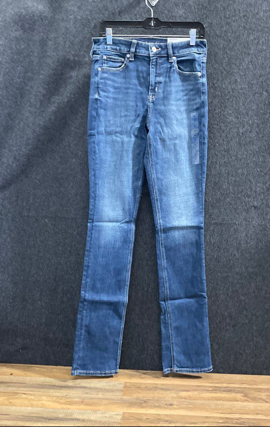 American Eagle Women's The Stacked Indigo Next Level Stretch Jeans Sz 10 NWT