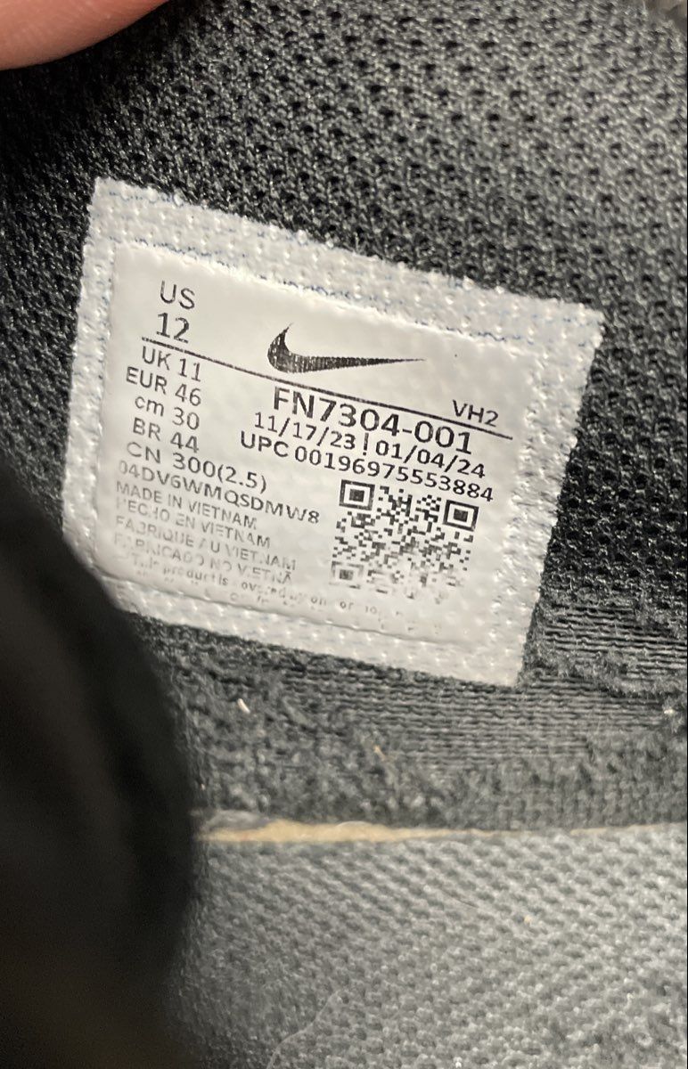 Nike Air Max Excee Black White Dark Grey Men's Shoes