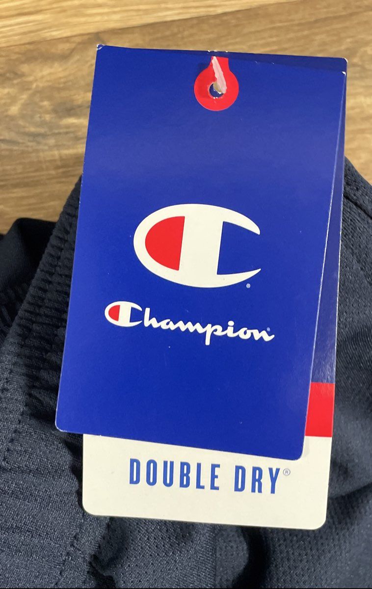 Champion Men's Navy Blue Double Dry Mesh Athletic Shorts Sz S NWT