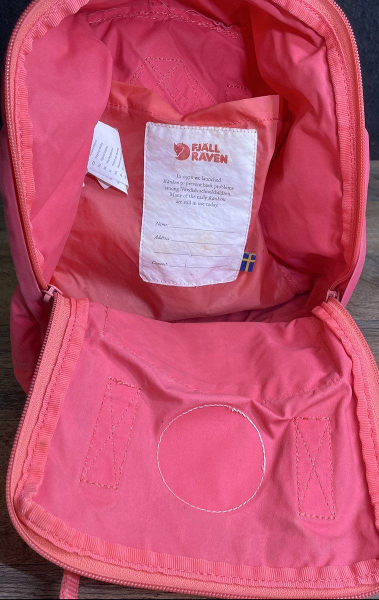 Fjallraven Pink Kanken Mini Backpack Small Travel Daypack School Bag