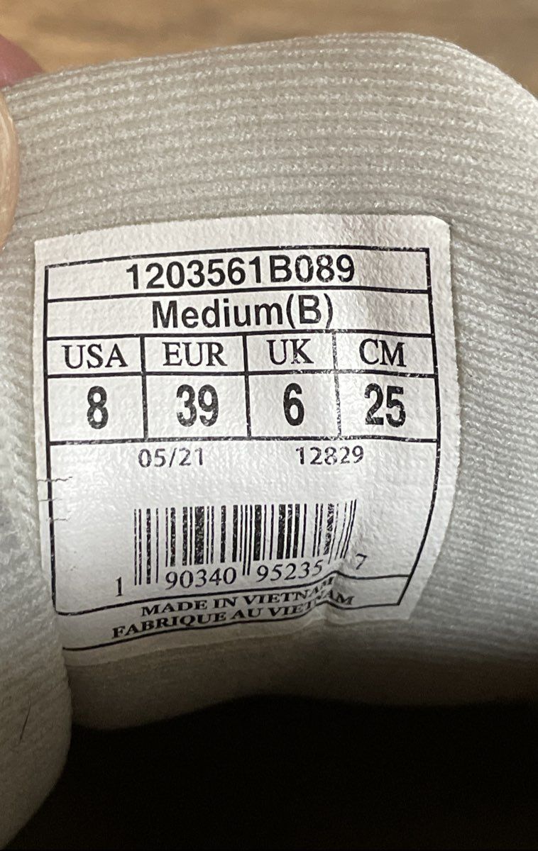 Brooks Ghost 14 Gray/White Neutral Running Shoes Size 8