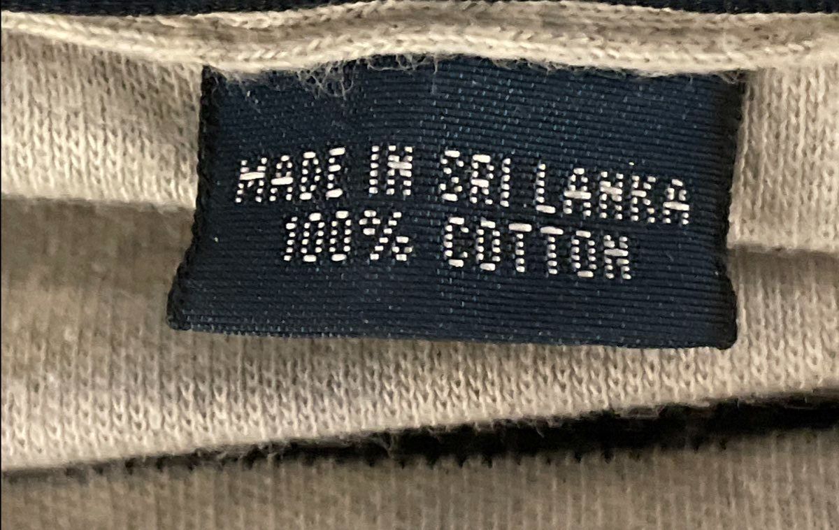 Vintage 90s Polo Ralph Lauren Men's Grey Striped Cotton Polo Shirt Sz L