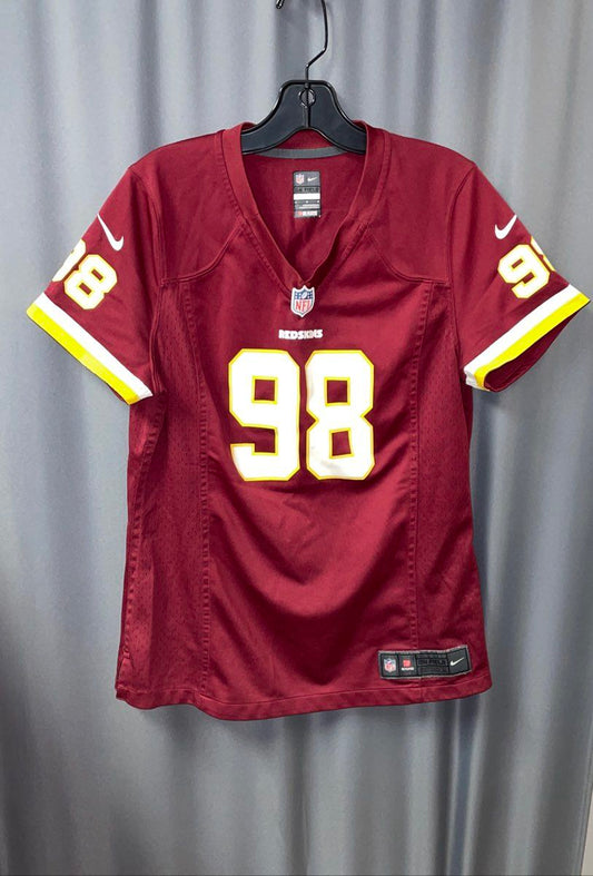 Nike NFL Washington Redskins Orakpo #98 Women's Jersey Burgundy Sz L