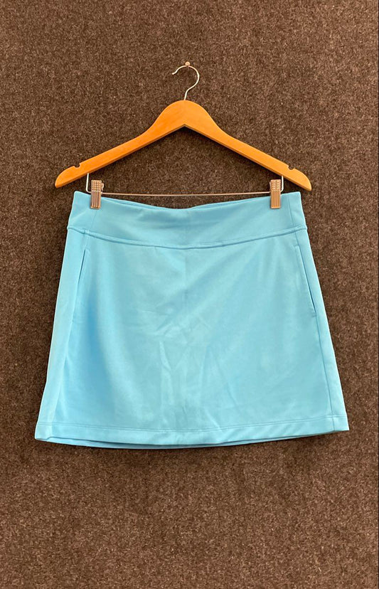 PGA Tour Women's Teal Airflux Performance Golf Skirt Size M