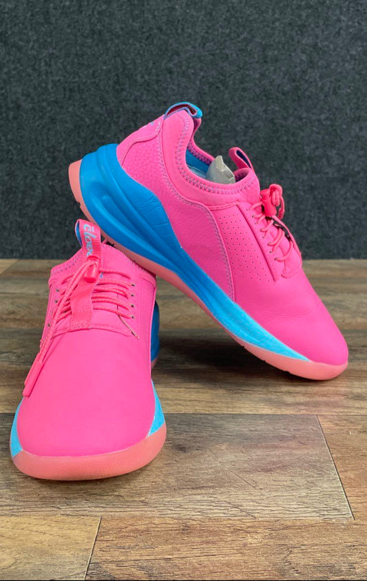 Clove Nursing Healthcare Slip On Sneakers Pink Blue Women's 8.5 Men's 7
