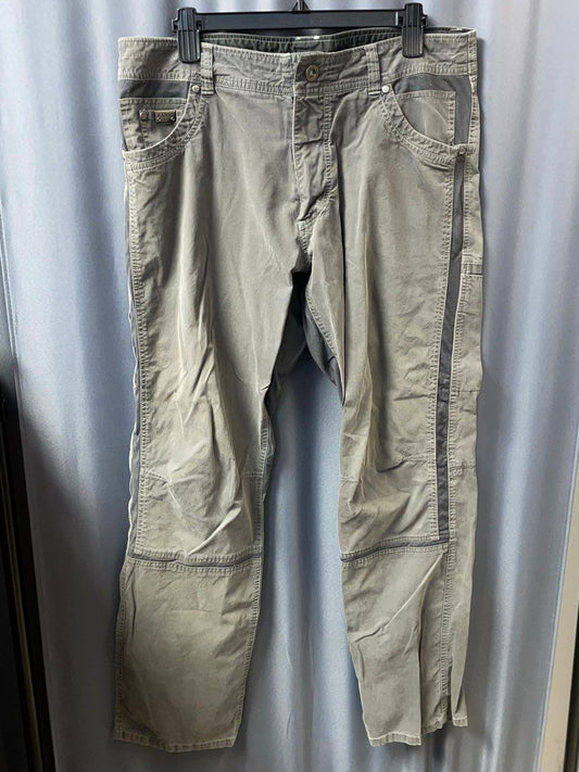 Kuhl Men's Radikl Pants Gray Hiking Outdoor Work Sz 36x32