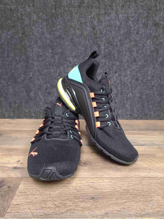 Puma Cell Vive Black Sunblaze Aquamarine Women's Training Shoes Size 7.5