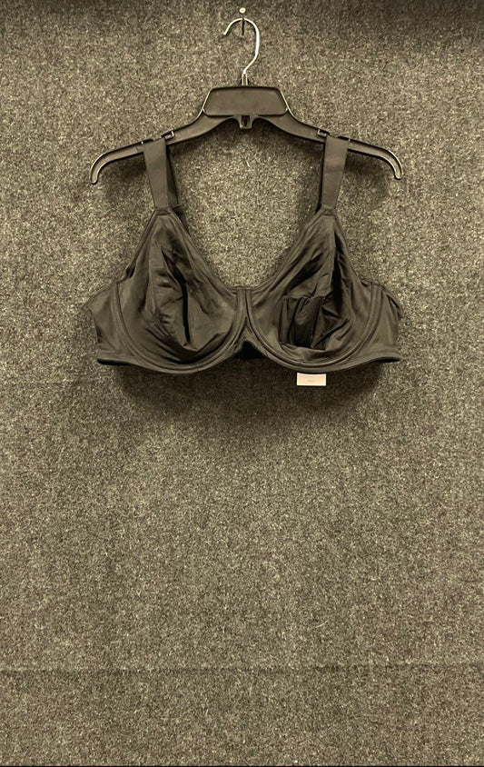 Delimira Women's Plus Size Underwire Bra Black NWT 44C