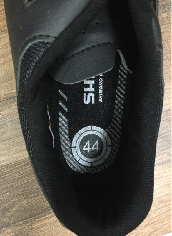 Shimano RP1 SH-RP100 Road Cycling Shoes Black Size 44