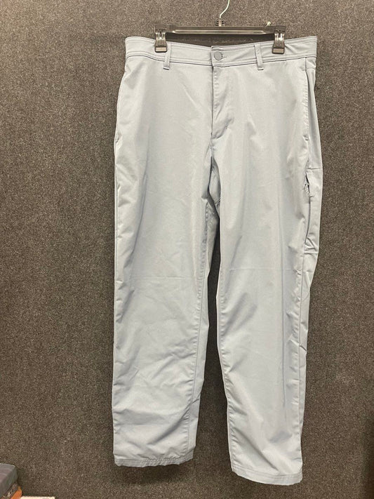 Hurley Men's Light Blue Performance Chino Straight Leg Pants Size 36