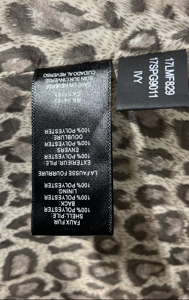 Beige Kenneth Cole Coat - Size Medium