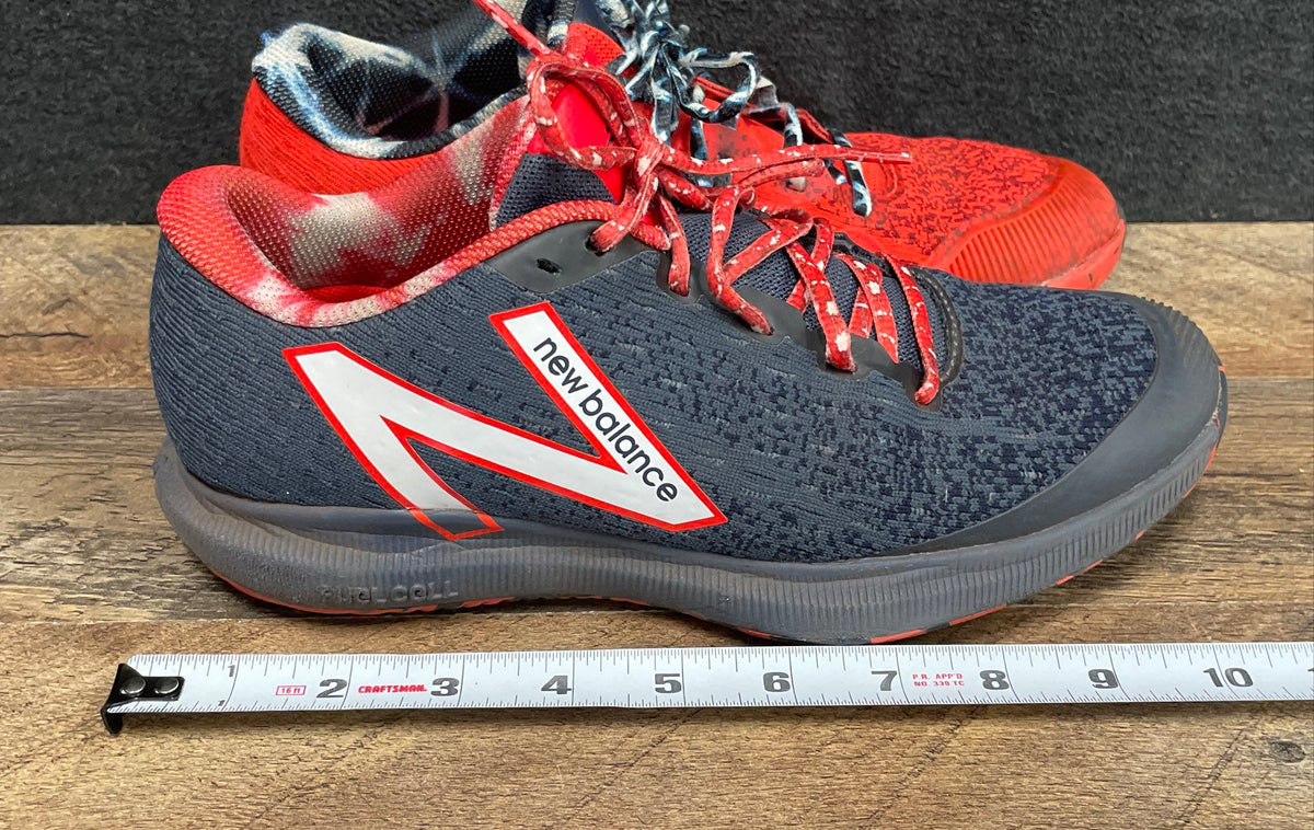 New Balance FuelCell 996v4 Mismatched Navy Red Tennis Shoes Men's Size 7