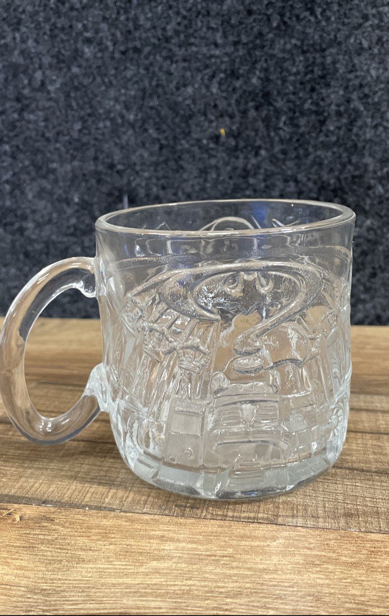 Batman Mcdonald's Collectible Glass Cups