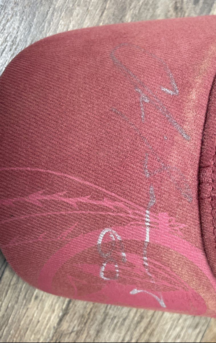 Chris Samuels Signed Washington Redskins Hat Reebok NFL Vintage Autograph Cap