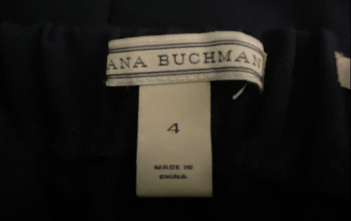 Dana Buchman Women's Navy Blue Straight Mid-Rise Pants NWT Size 4