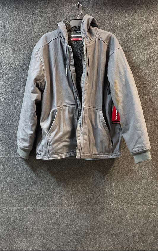 Wolverine Men's Sturgis Work Jacket Granite Sherpa Lined Hooded NWT XL