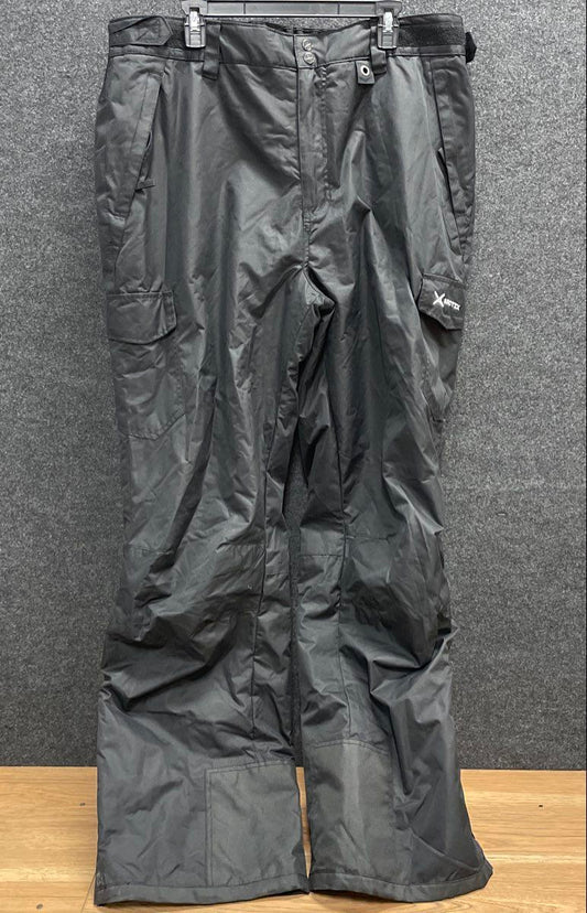 Arctix Men's Black Cargo Insulated Snow Ski Pants Sz XL 40-42W 36L
