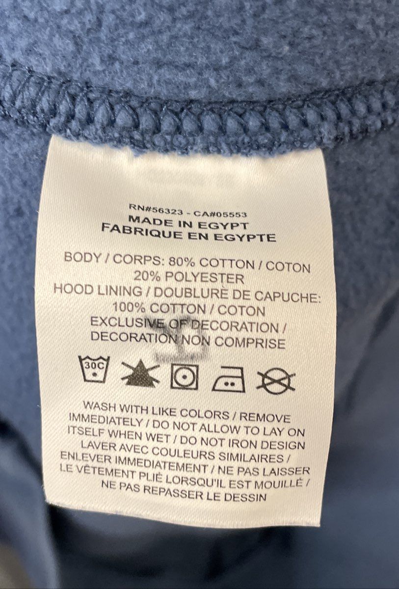 Nike Men's Navy Blue NYC Swoosh Graphic Pullover Hoodie Sweatshirt Sz XL