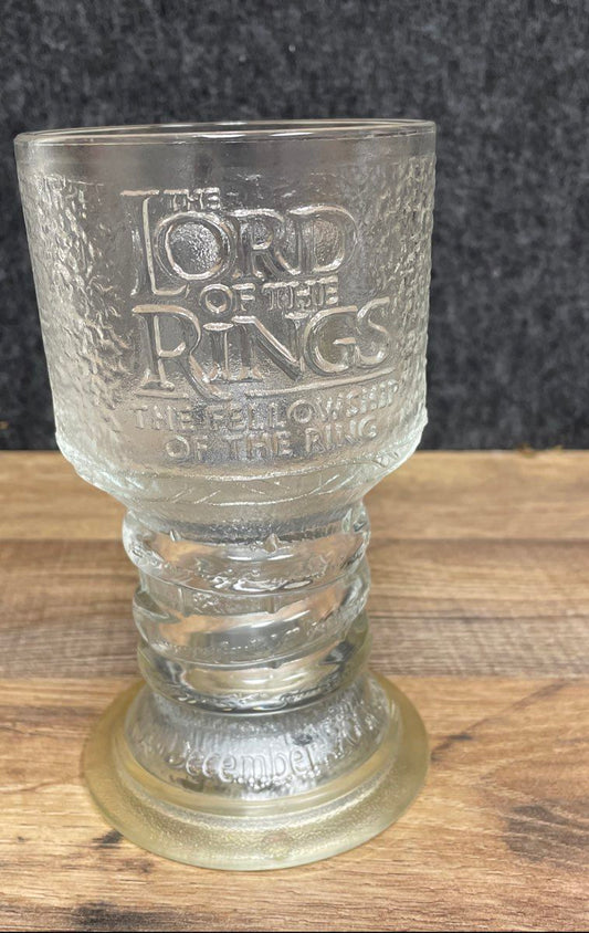 Vintage 2001 Burger King LOTR Fellowship of the Ring Gandalf Light Up Goblet