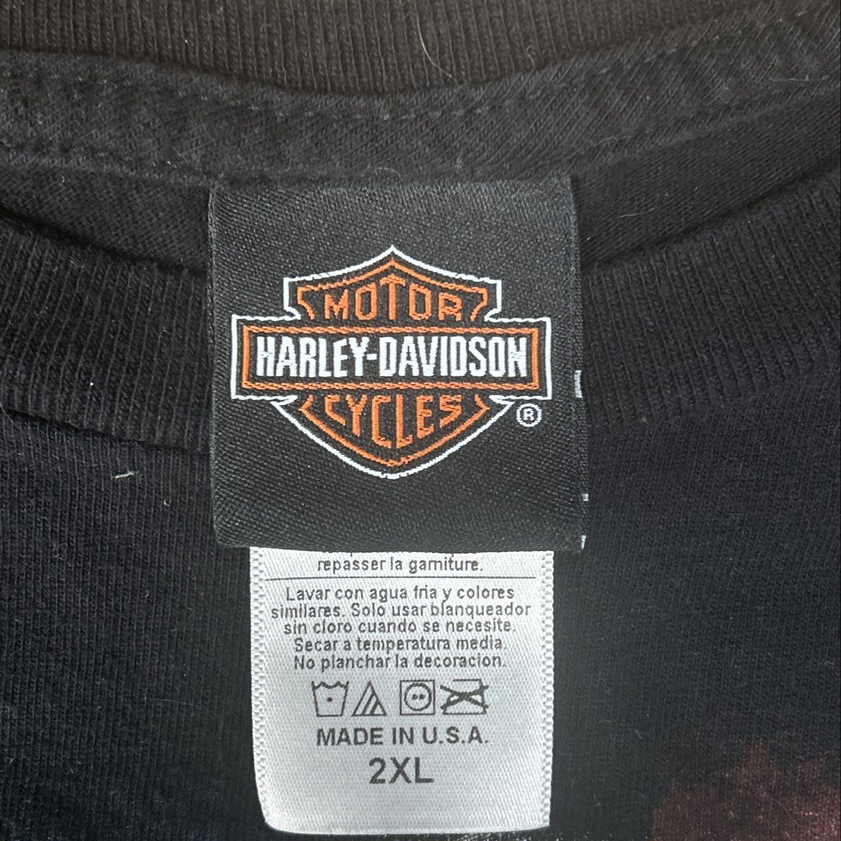 Harley Davidson Men's Washington D.C "Rolling To Remember" T-Shirt Size 2XL