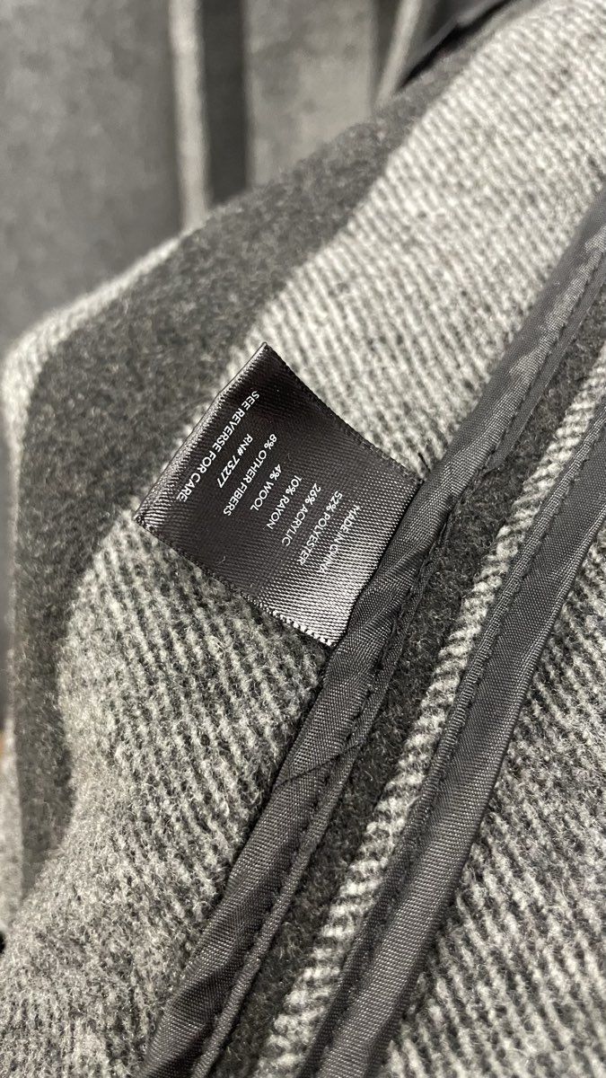 Simply Vera Vera Wang Women's Grey Black Vertical Stripe Belted Dress Sz L