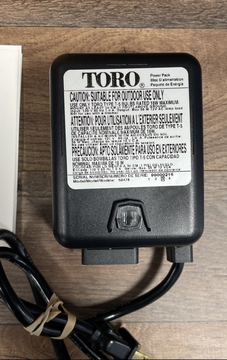 Toro VariSet Photocell Power Pack 56 Watts *IOB*