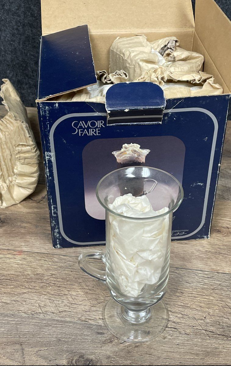 Savior Faire Irish Coffee Glass Set
