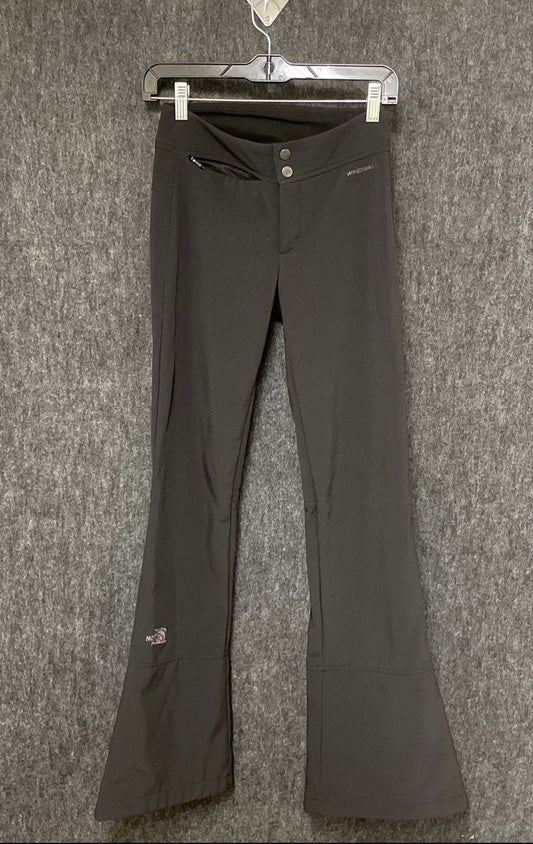 The North Face Women's Black WindWall Soft Shell Flared Athletic Pants Size XS