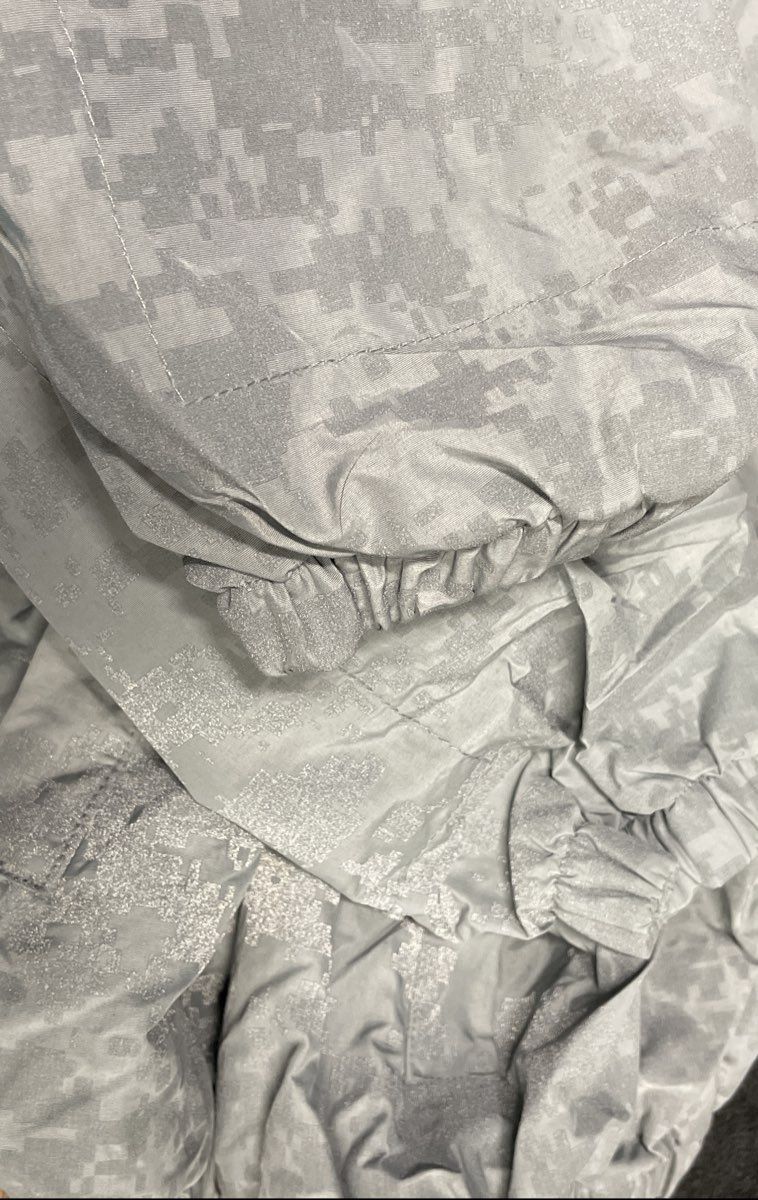 Skilcraft Men's US Army PFU Jacket Gray Digital Camo Reflective Sz M