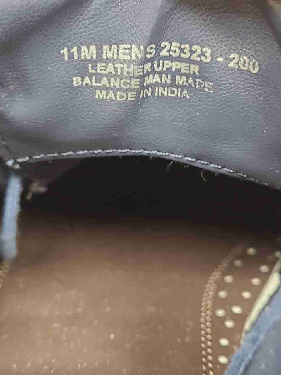 Stacy Adams Dickinson Cognac Brown Leather Wingtip Derby Mens Size 11 M