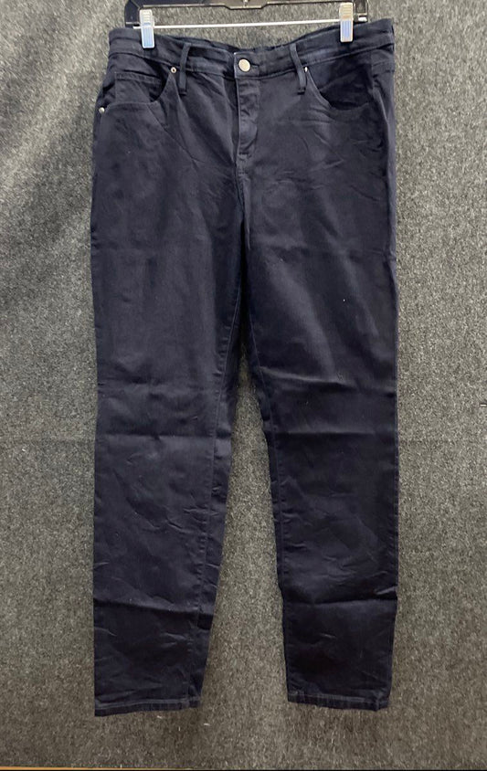 Calvin Klein Jeans Women's Black Curvy Skinny Stretch Denim Jeans Sz 14