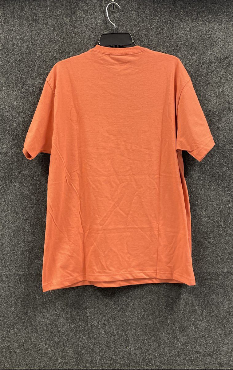 DKNY Jeans Men's Orange T-shirt Graphic Patches Limited Edition NWT XL