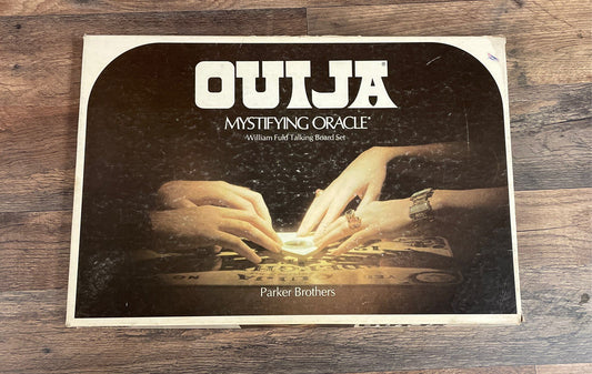 Vintage 1972 Parker Brothers Ouija Mystifying Oracle William Fuld Talking Board