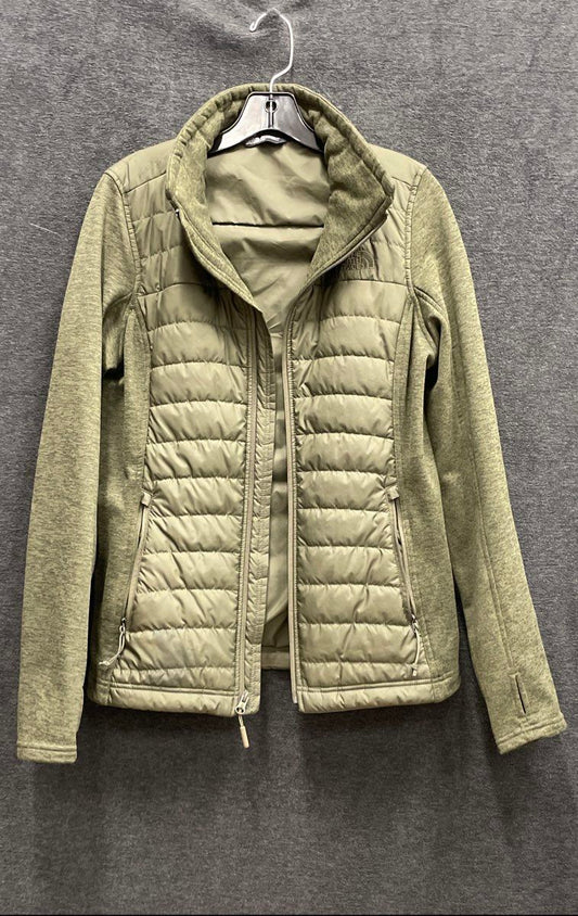 The North Face Women's Mashup Quilted Fleece Hybrid Jacket Green PrimaLoft