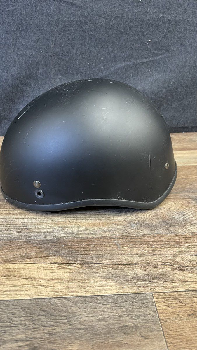 Black DOT Helmet - Size Large