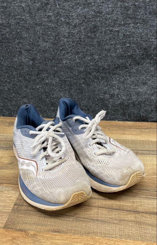 Saucony Guide 14 Alloy Cobalt Grey Blue Women's Running Shoes Size 9.5