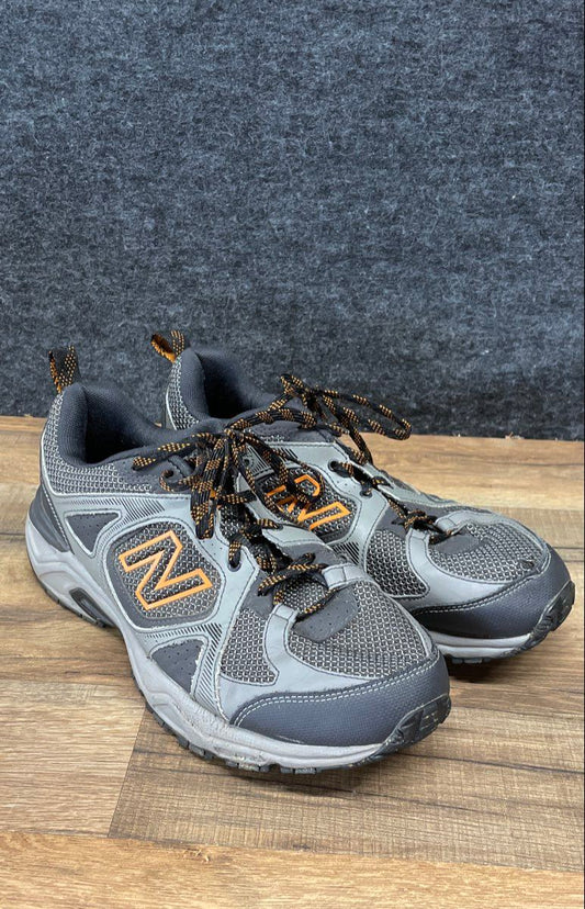 New Balance 481v3 All Terrain Grey Black Orange Trail Running Size 9 4E Wide