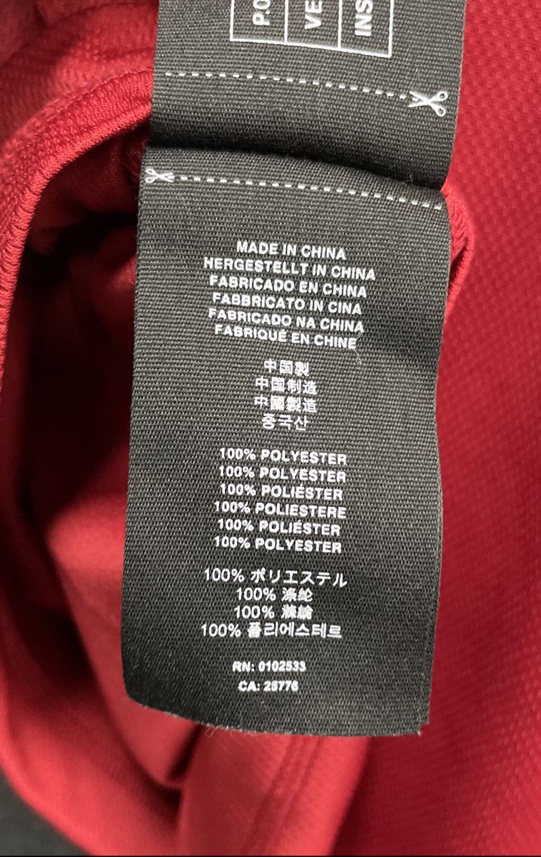 Indian Motorcycle Men's Performance T-Shirt Red Headdress Logo Graphic Size L