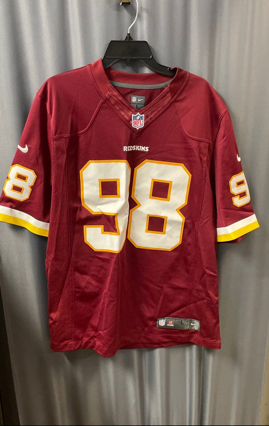 Nike Men's Washington Redskins Brian Orakpo #98 On Field Jersey Burgundy Sz L