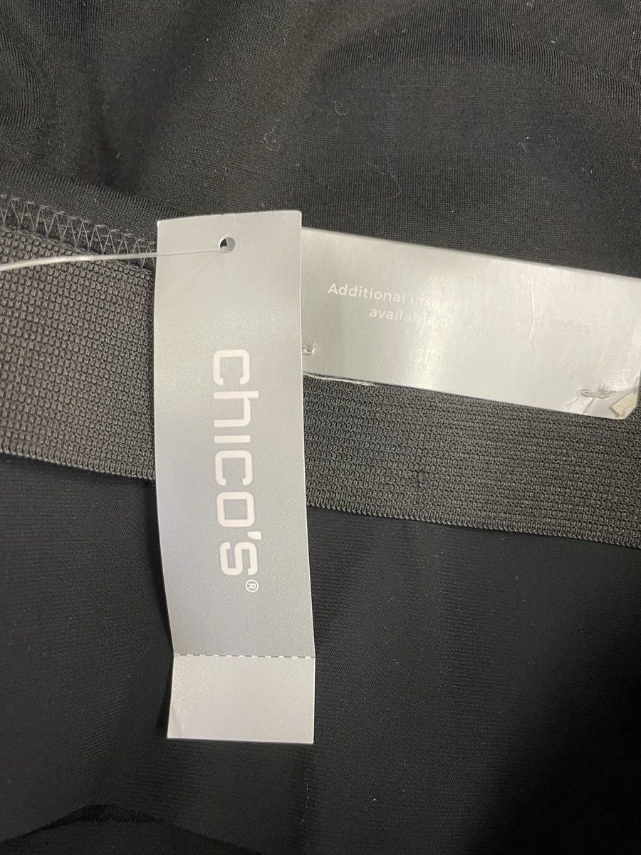 Chico's Women's Black So Slimming 360 Juliet Side Vent Ankle Pants Size 3R 16