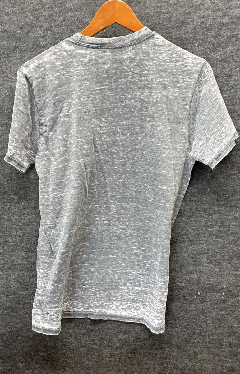 Fifth Sun Men's NASA Logo Graphic T-shirt Gray Burnout Acid Wash Sz M