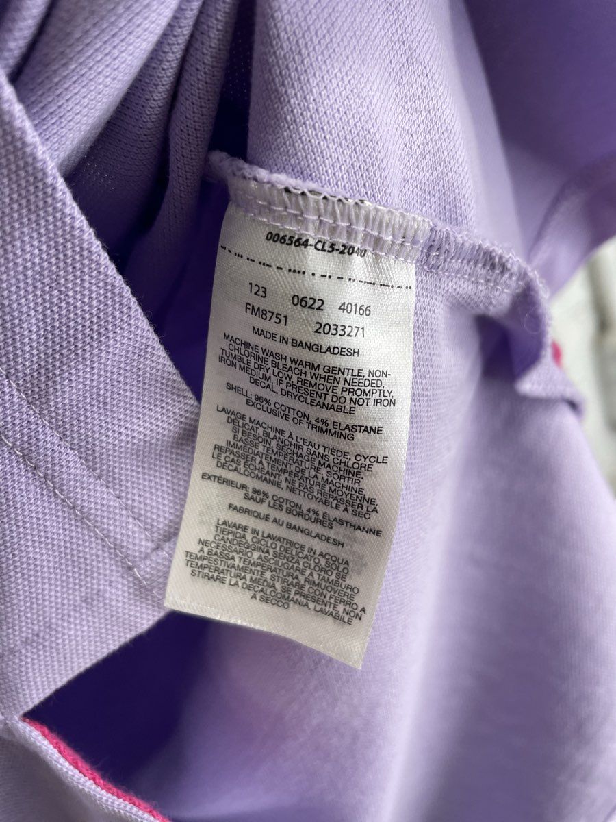 Columbia Men's PFG Perfect Cast Polo Shirt Lavender Pink Cotton Stretch Sz XL