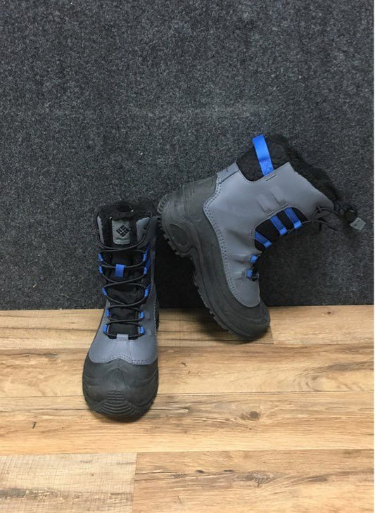 Columbia Bugaboot Plus III Omni-Heat Waterproof Winter Snow Boots Size Youth 5