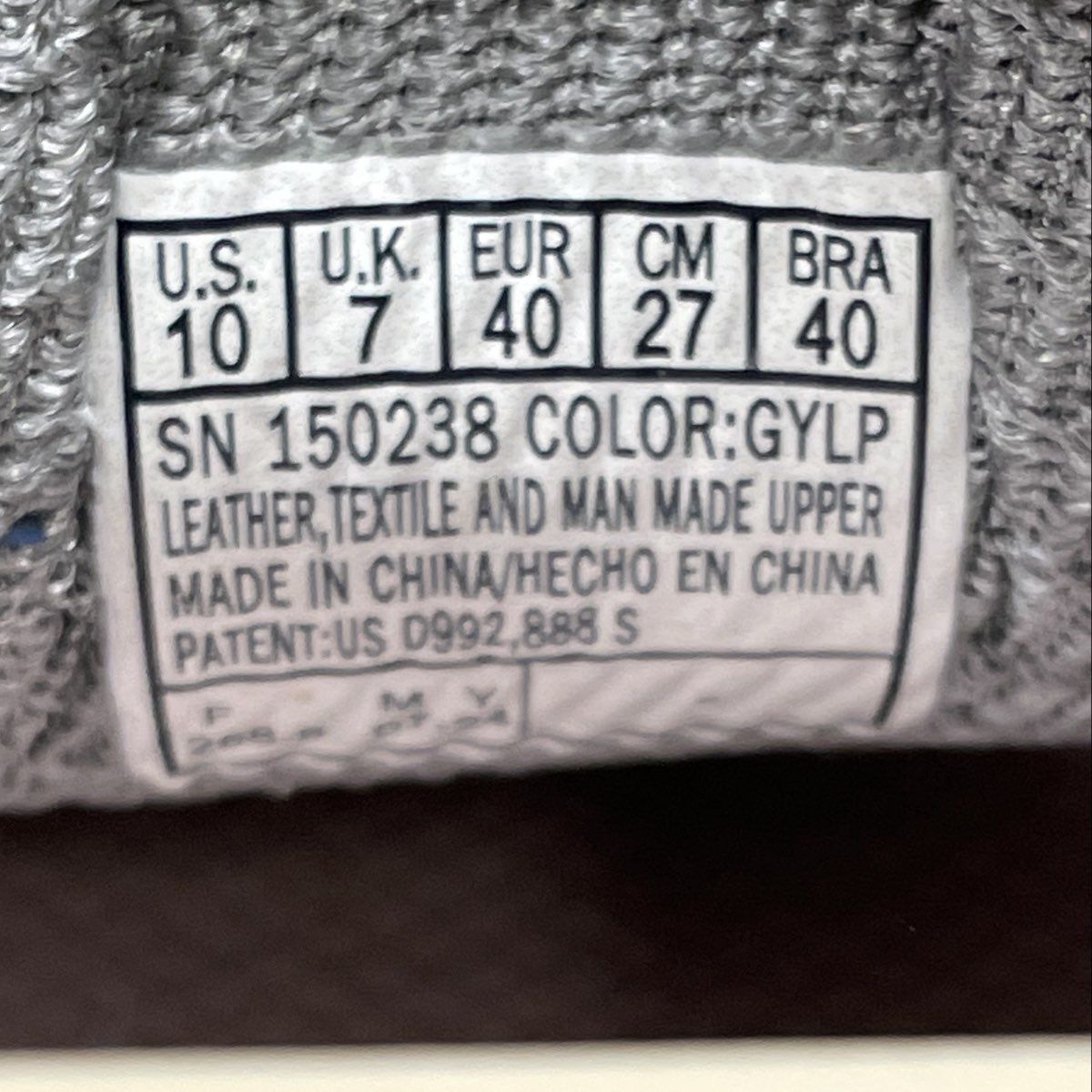 Skechers Hands Free Slip-ins D'Lites Bright Sky Grey Pink Women's Size 10