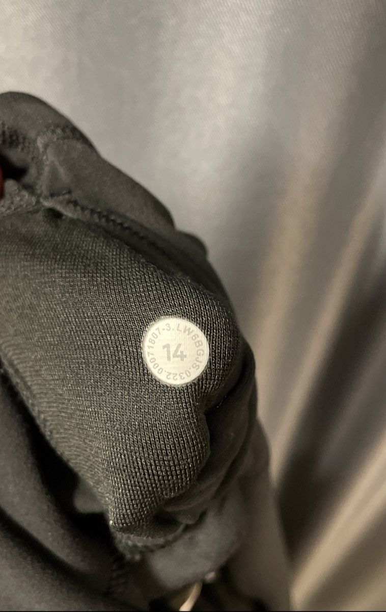 Lululemon Women's Black Align High-Rise Nulu Yoga Leggings Size 14